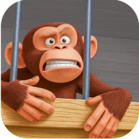 I Am Zoo Cage Monkey